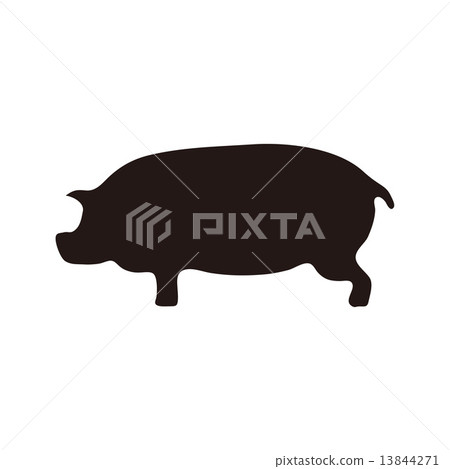 Pig pig animals cut picture 13844271