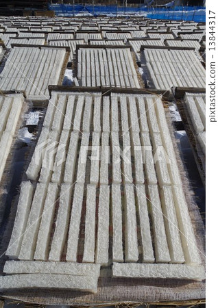 角落瓊脂生產風景(長野縣Su訪區) 角落瓊脂生產風景(長野縣Su訪區) 13844317