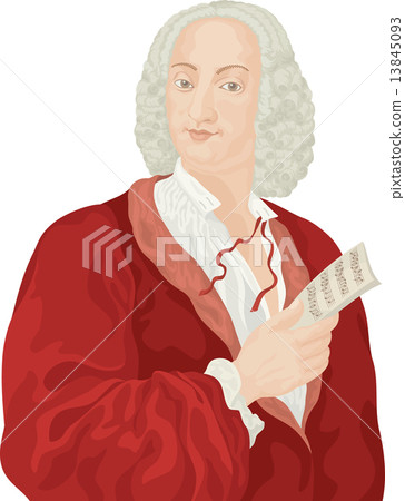 Antonio Vivaldi Musician Great figure Historical figure Portrait of illustration Antonio Vivaldi Musician Great figure Historical figure Portrait of illustration 13845093