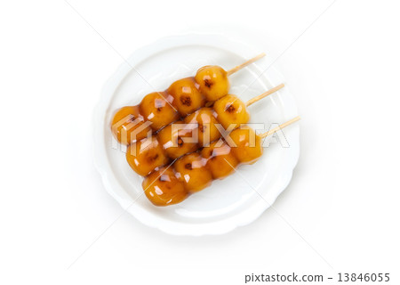 Mitarashi dumpling  13846055