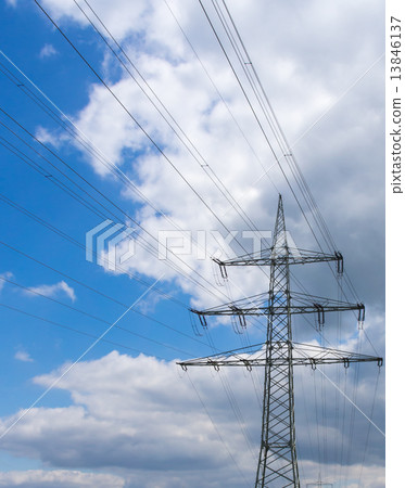 electricity pylon 13846137