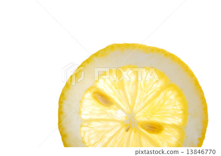 Fresh lemon slice 13846770