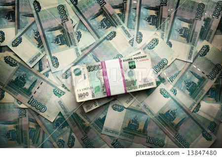 One hundred rubles banknote 13847480
