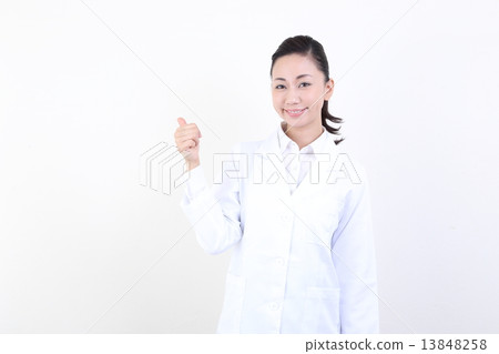 醫療女性白色衣裳醫生藥劑師醫學院的老師 醫療女性白色衣裳醫生藥劑師醫學院的老師 13848258