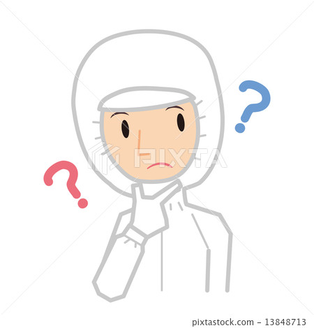 Clean room worker 13848713