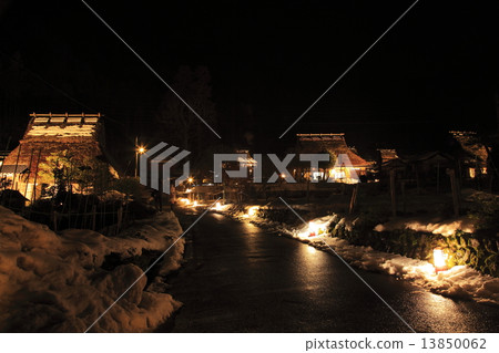 Light-up of the village of Sakaiki Light-up of the village of Sakaiki 13850062