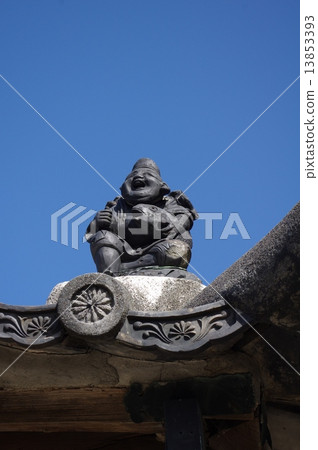 Uraga Higashi Yonago神社的惠比壽先生屋頂屋頂 Uraga Higashi Yonago神社的惠比壽先生屋頂屋頂 13853393