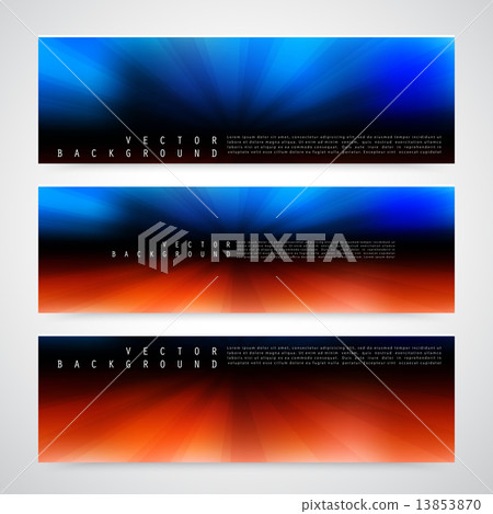 Flyer template header design. - Stock Illustration [13853870] - PIXTA