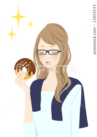 癒合女性的零食時間 癒合女性的零食時間 13854531