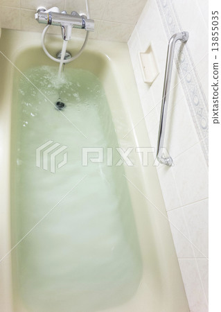 Stock Photo: bath, bath tub, bathtub