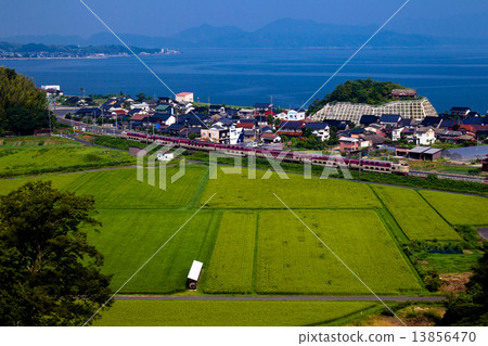 285組睡覺限製表示“Sunrise Izumo”前往中海的出雲 13856470