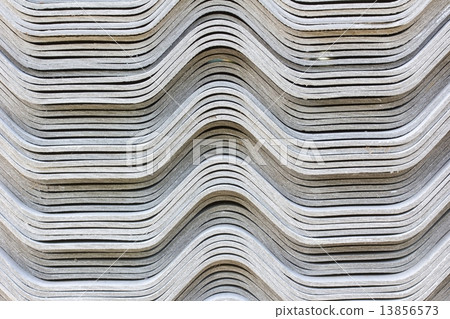 The stack of gypsum board preparing for construction, background 13856573