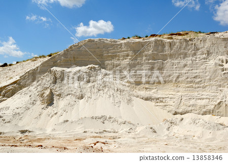 Sandy mountain from white sand Sandy mountain from white sand 13858346