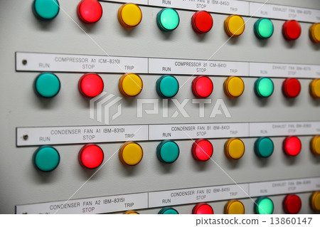 Close up of an Electric meter,Electric utility meters for an apartment complex Close up of an Electric meter,Electric utility meters for an apartment complex 13860147