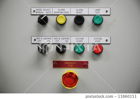 Close up of an Electric meter,Electric utility meters for an apartment complex or offshore oil and g 13860151