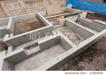 房屋建築完成布基礎 13860691