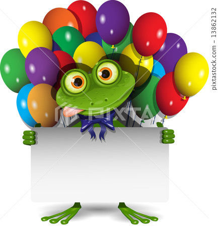 Frog and Balloons Frog and Balloons 13862132