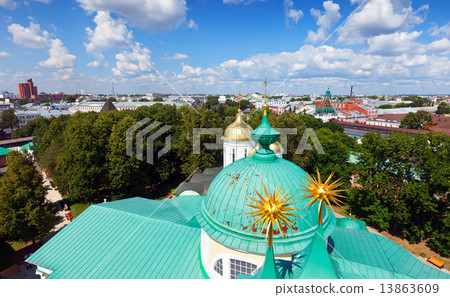 Top view of of Yaroslavl. Russia Top view of of Yaroslavl. Russia 13863609