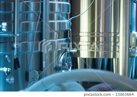 Closeup of  stell barrels 13863664