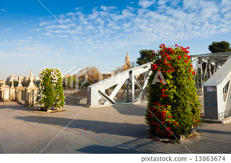 Puente Nuevo over Segura. Murcia, Spain 13863674