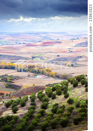 agricultural fields agricultural fields 13863823