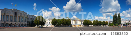 View of Yaroslavl -  central square 13863860