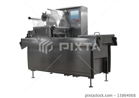 Isolated modern tray sealer for packing products 13864008