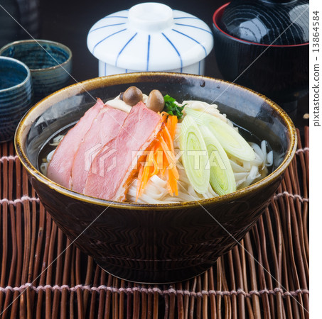 japanese cuisine. udon on the background 13864584