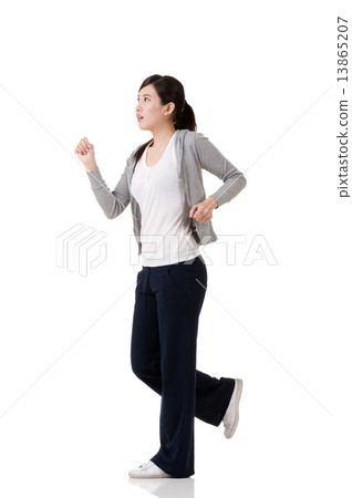 Jogging girl 13865207