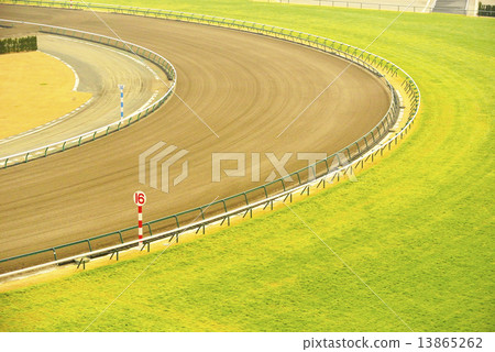 Race track arranged Race track arranged 13865262