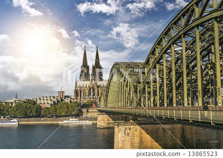 Cologne Cathedral and Bridge Cologne Cathedral and Bridge 13865523