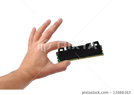 RAM in hand 13866163