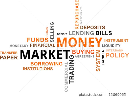 word cloud - money market word cloud - money market 13869065