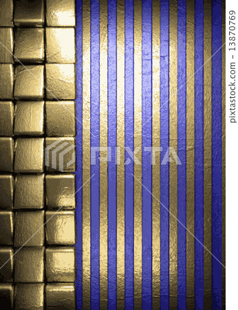 gold on blue background gold on blue background 13870769