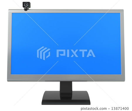 LCD monitor and web camera 13871400