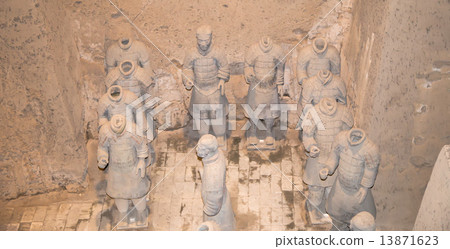 Qin dynasty Terracotta Army, Xian (Sian), China 13871623
