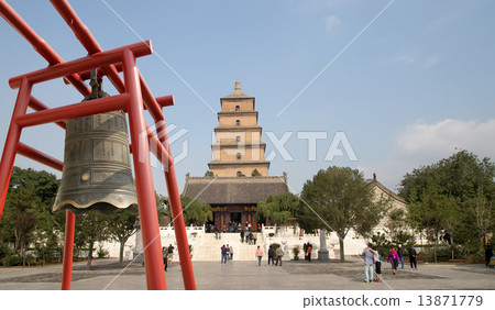 Giant Wild Goose Pagoda or Big Wild Goose Pagoda 13871779