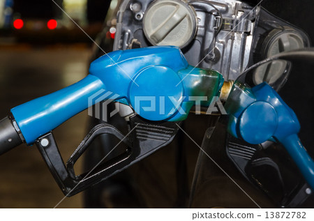 Refueling diesel to car 13872782