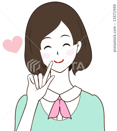 女性的微笑 13872989