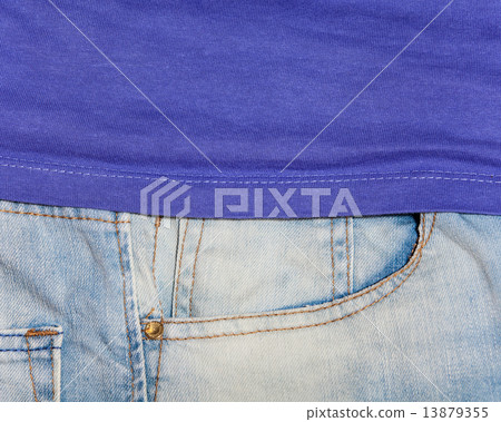 Jeans pocket for background Jeans pocket for background 13879355