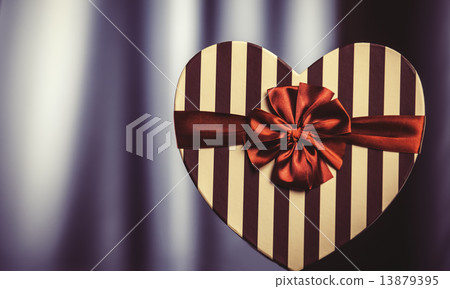 Valentines gift in heart shape Valentines gift in heart shape 13879395