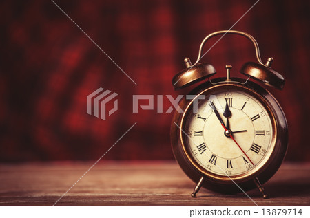 Retro alarm clock. Retro alarm clock. 13879714