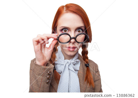 Redhead teacher Redhead teacher 13886362