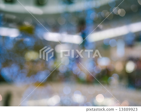 Blue abstarct blured 13889923