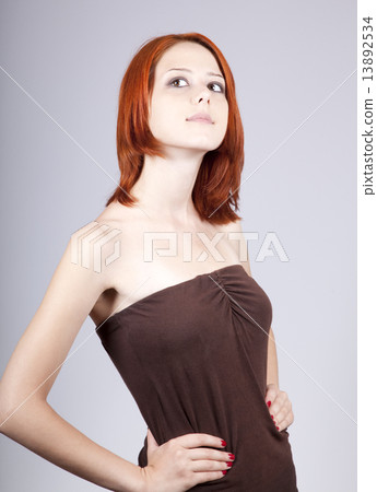 Young fashion model girl 13892534