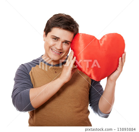 Style man with heart. 13893884