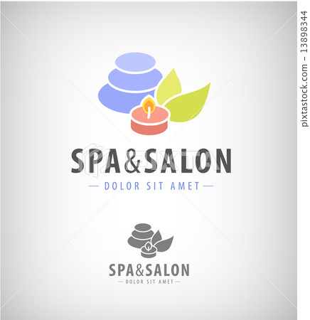 spa salon relax icon isolated spa salon relax icon isolated 13898344