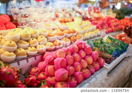 fruits shelf fruits shelf 13899784