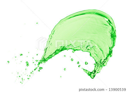 green liquid splash green liquid splash 13900539