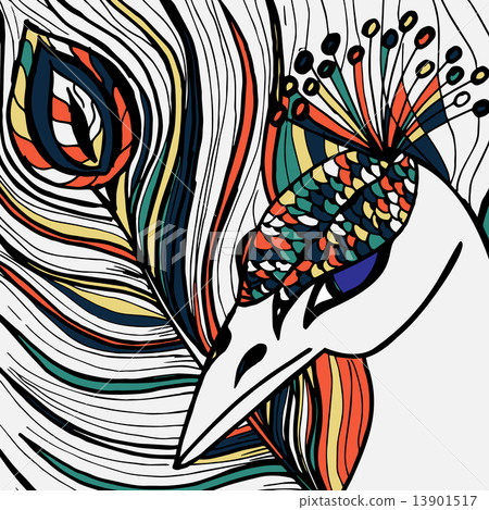 Decorative ornamental peacock Decorative ornamental peacock 13901517